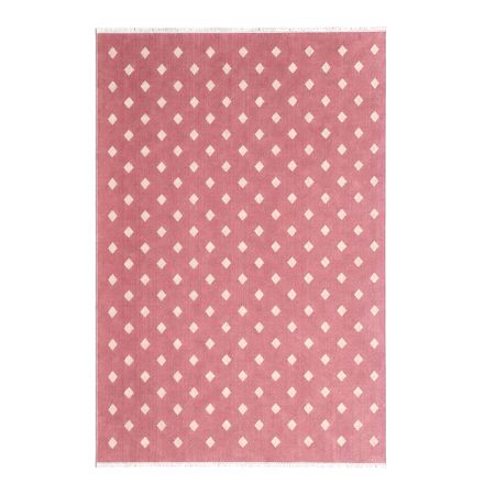 Handmade Cotton Natural Minimalist Dhurrie For Living Room